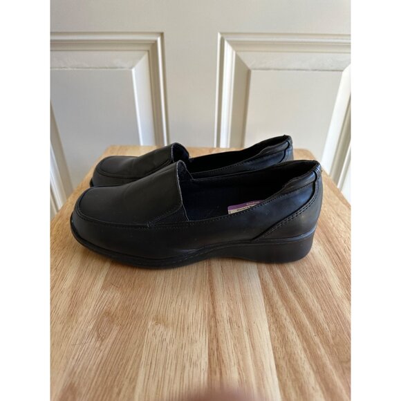 Safe T Step Womens Slip On Low Top Loafer Black Size 6.5W / Eur 38 Sku 2795 - Picture 12 of 16